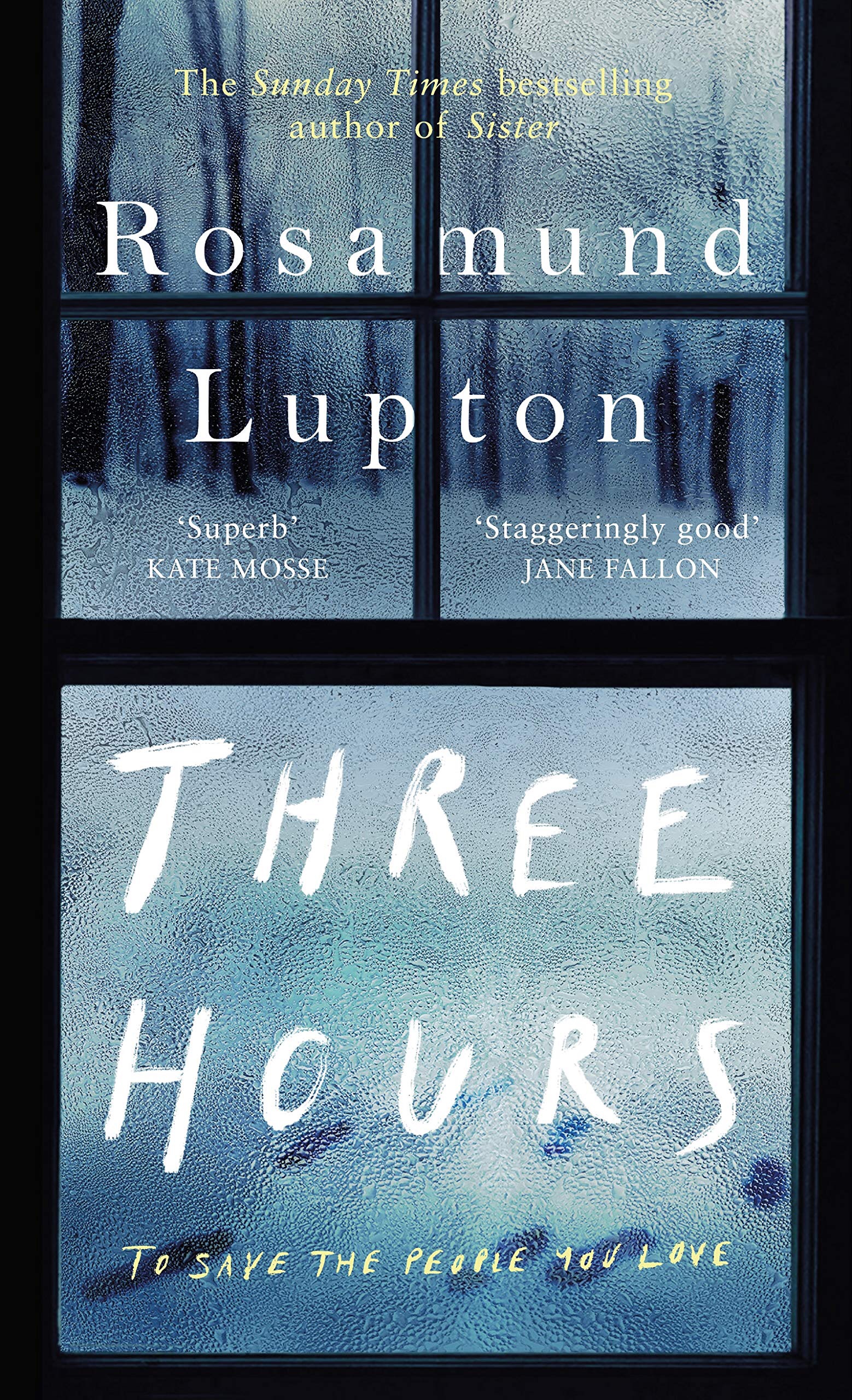 book review of three hours by rosamund lupton